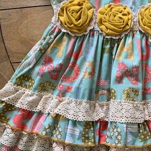 Toddler Dress Lace Vintage NWOT ABC